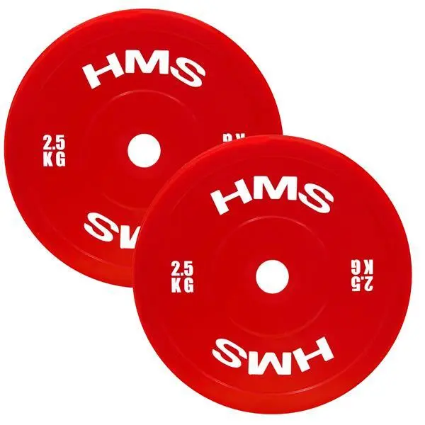 Disque de musculation TPP technique olympique HMS TPP02 PE (x2)