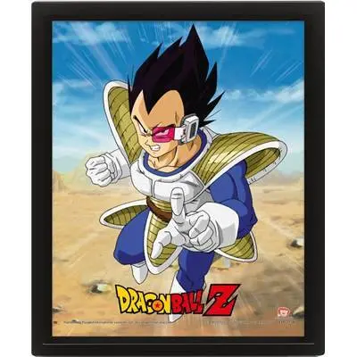 Cadre 3D lenticulaire Pyramid Dragon Ball Z Saiyan Great Ape Transformation