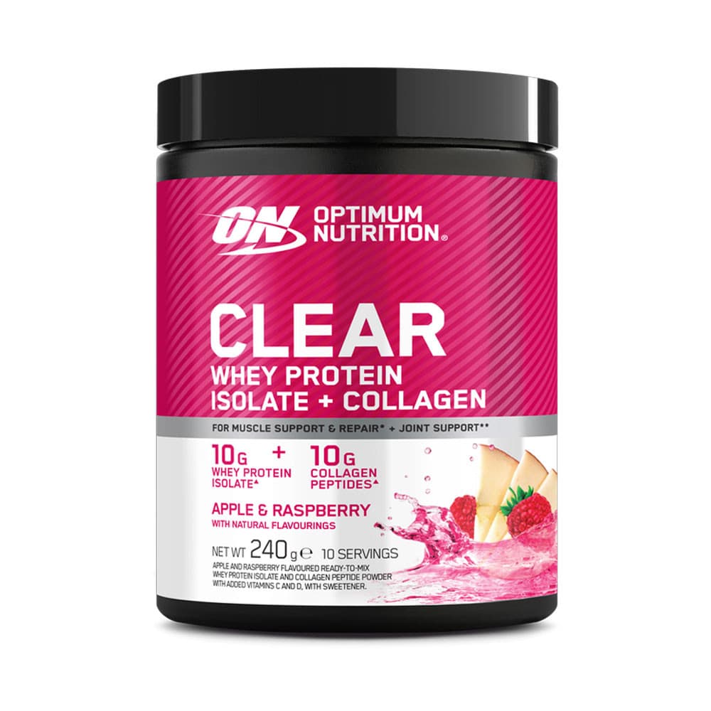 Clear whey protein isolate + collagen (240g)