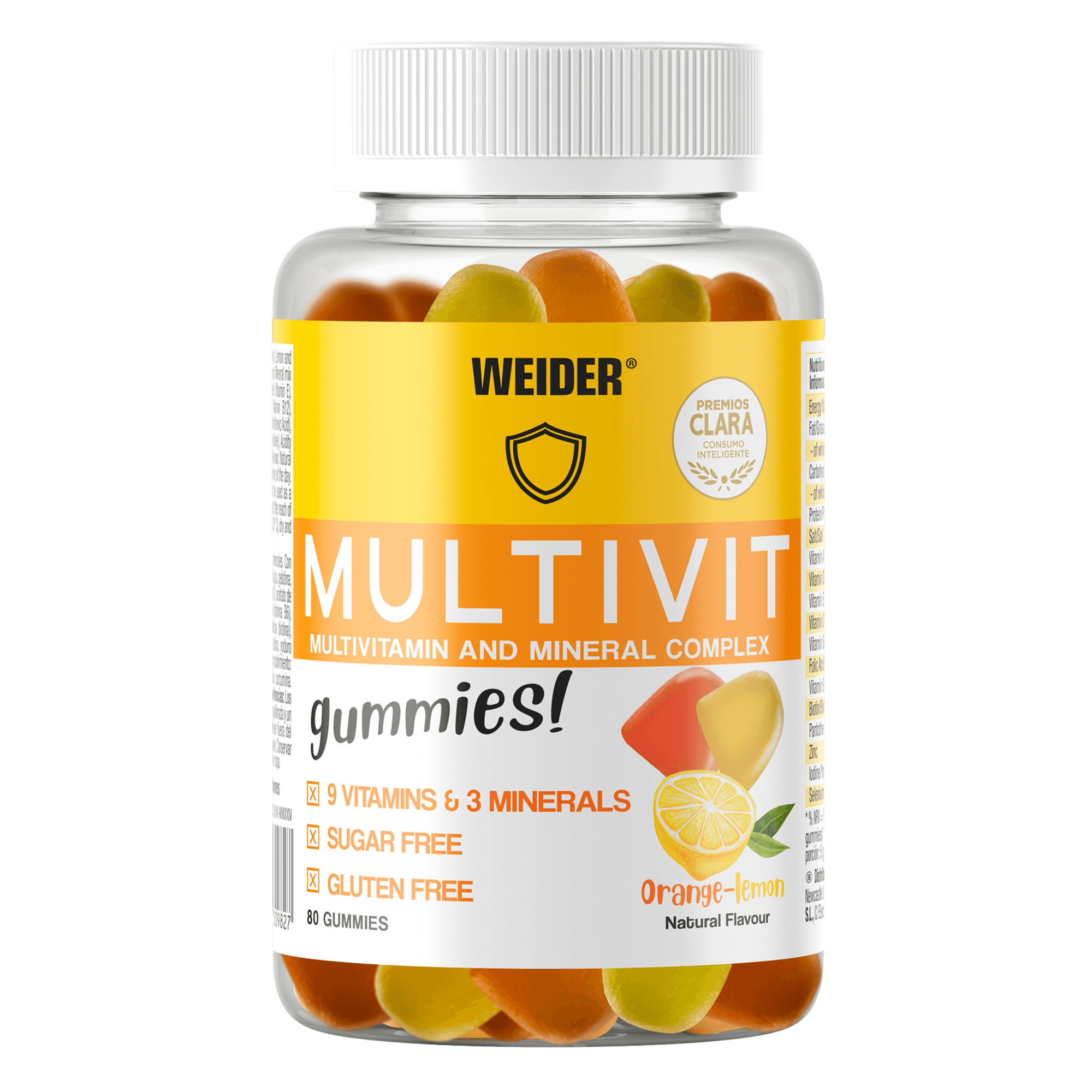 Weider multivit (80 gummies)
